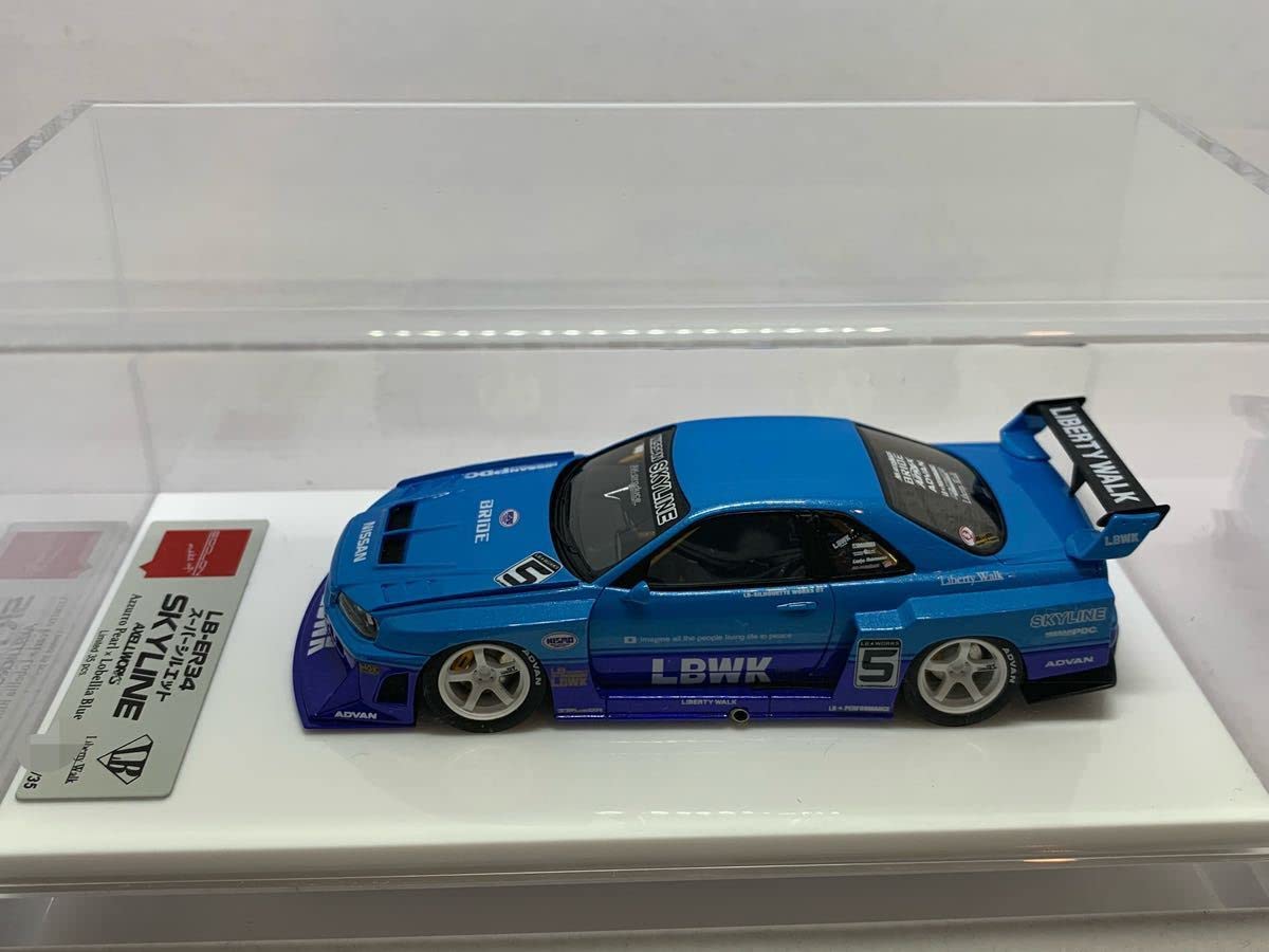 Amazon | [シークレット] 1/43 AXELLWORKS Liberty Walk LB-ER34 Super